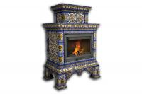 Камин КимрПечь Кострома пристенный двухъярусный Январь