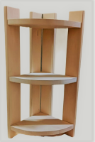 Полка угловая 3-х ярусная (М) малая