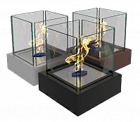 Биокамин Zefire Quant metall