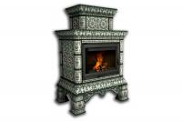 Камин КимрПечь Кострома пристенный двухъярусный Май