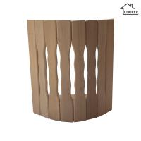 Абажур Cooper простой угловой ольха МУ-2