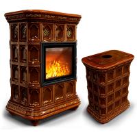 КимрПечь Истра центральный Каштан (комплектация: Астов-МЛ700)