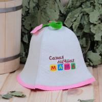 Шапка Рушер "Самая лучшая мама"