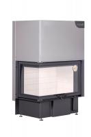 Топка Экокамин ДЕЛЬТА 800 L два стекла левая принтинг