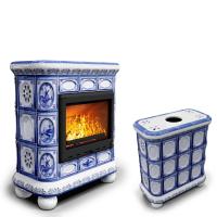 КимрПечь Изразцовый камин Медальон центральный Голландия (топка: Ладья-600) (топка: Ладья-600)