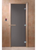 Дверь DoorWood "Затмение" графит матовый 0.7*1.9