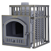 Печь для бани Технолит в сетке GFS-ЗК 25 (П)