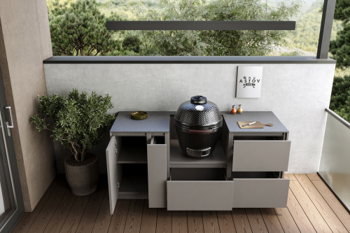 Кухня ASTOV BBQ № 7 (ширина 1940 мм)