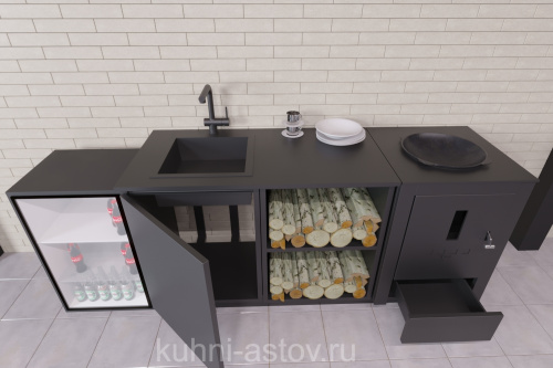 Кухня ASTOV BBQ № 56