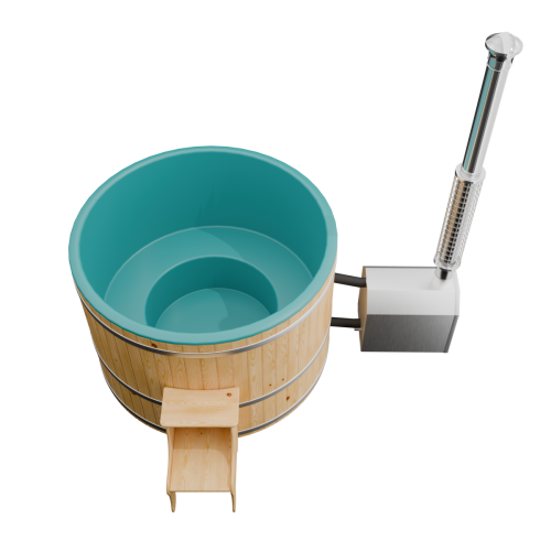 Купель БОНДАРСПА (BONDARSPA) с внешней печью