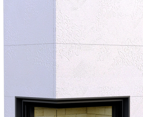 Печь-камин АСТОВ ASTOV АПЛИТ (APLIT) П3С 8457 (Трафарет)