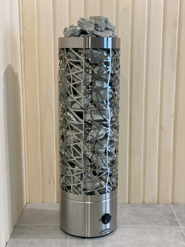 Печь Лёд Плюс 9 кВт (9-15 м3) РЭК Ресурс электрокаменка ЭКМ