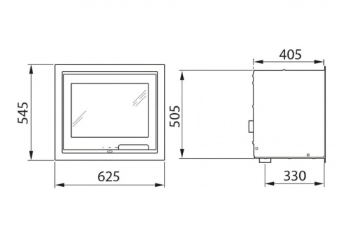 Топка Contura i6 (встраиваемая кассета)