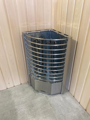 Печь Олимпия 7 кВт (7-11 м3) Угловая РЭК Ресурс электрокаменка ЭКМ