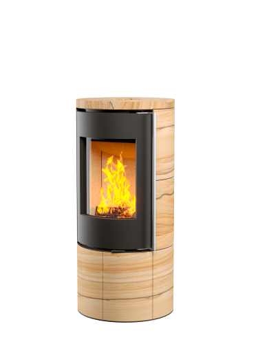 Печь-камин АСТОВ ASTOV R1.0 К MAX Песчаник