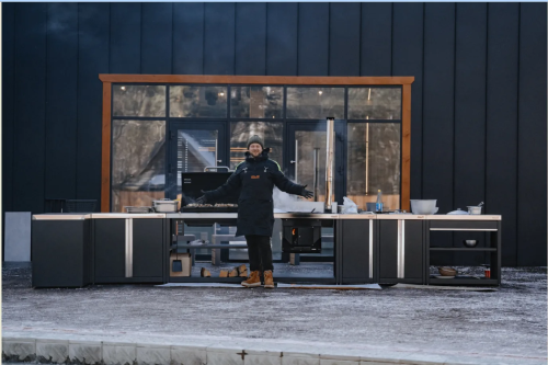 Кухня HELIOS SMART по индивидуальному проекту