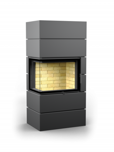 Печь-камин АСТОВ ASTOV ФЕРРО П2С 700 Левая (L)