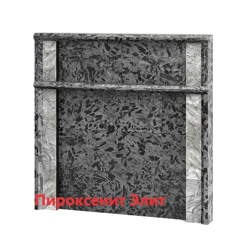 Портал Везувий для банной печи из натурального камня универсальный