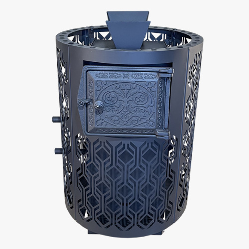 Печь камин для бани Народная 16 Газ