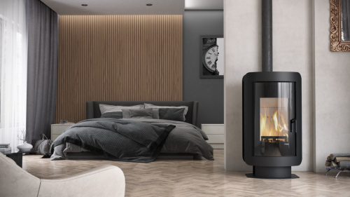 Печь-камин DEFRO HOME OVAL, 9кВт