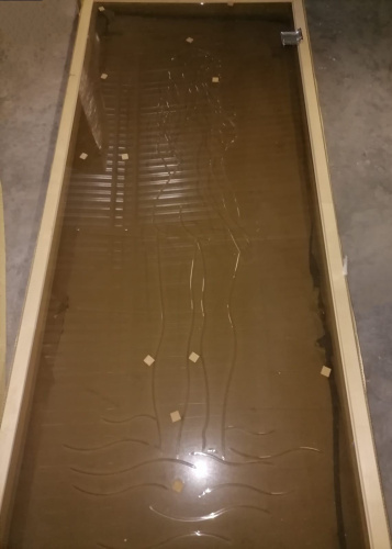 Дверь  "Альдо" Бронза "Дженифер" 0,8х2,0 