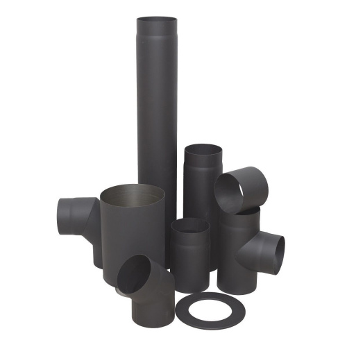 Печь-камин Tim Sistem Magic Stove чёрная