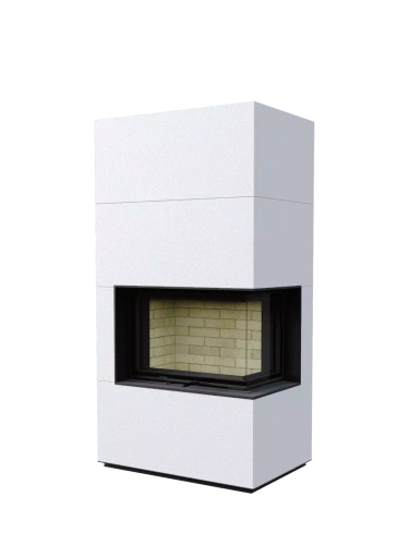 Печь-камин АСТОВ ASTOV АПЛИТ (APLIT) П2С 8457 (топка Правая (R)/Левая (L), Трафарет)