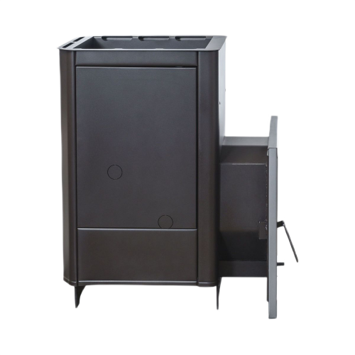 Печь для бани Варвара Мини с навесным баком глухая дверка