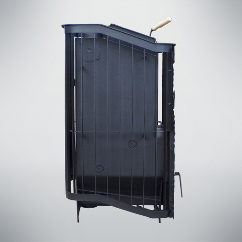 Печь для бани Варвара Терма Каменка укороченная стекло