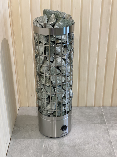 Печь Цилиндр Плюс 9 кВт (9-15 м3) РЭК Ресурс электрокаменка ЭКМ