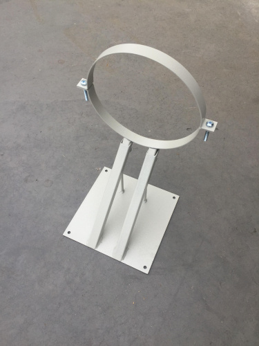 Кронштейн телескопический бежевый под тройник 200мм-400мм ф 230