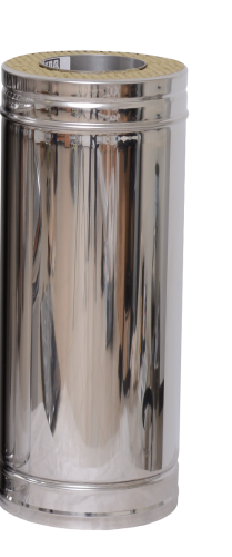 Сэндвич - труба 0,5м (500мм) КПД НЕРЖ