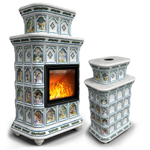 КимрПечь Истра центральный двухъярусный Фантазия