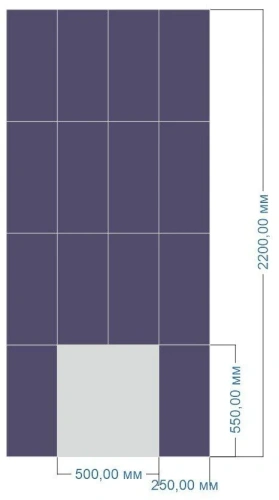 Облицовка стены плитка "Амфиболит"