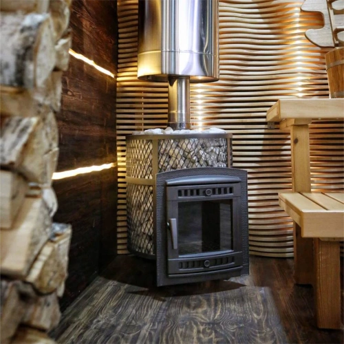 Печь банная «Атмосфера М КТТ» сетка нержавейка ПроМеталл