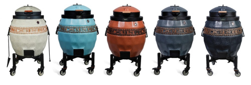 Тандыр Амфора утепленный «САРМАТ» в цветном исполнении  в расширенной комплектации