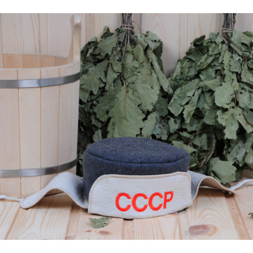 Шапка Рушер ушанка "СССР"