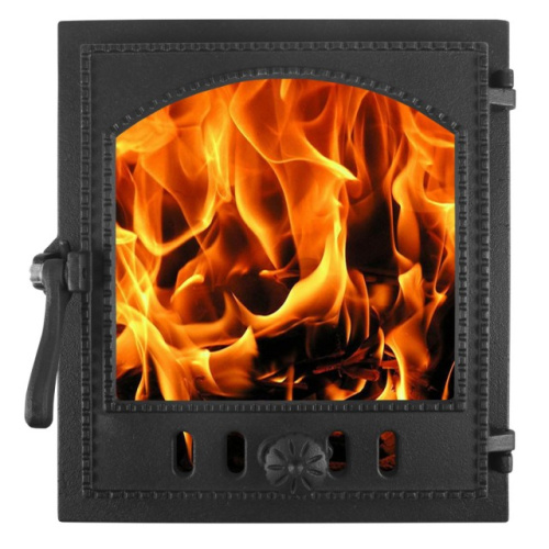 Дверка Рубцовск ДТГ-8АС Онего топочная герметичная окрашенная 340*370