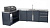 Кухня HELIOS SMART без навесных шкафов №8 (4 модуля) (HS-MK-08-4)