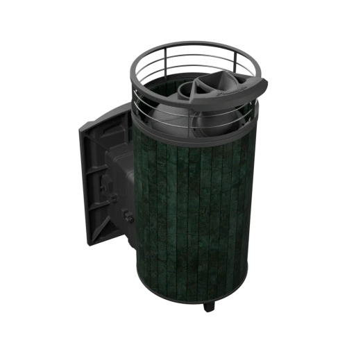 Печь банная «Атмосфера XL» ламель+сетка с газовой горелкой ПроМеталл