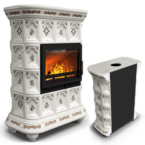 КимрПечь Истра пристенный Прованс (комплектация: Ладья-700)