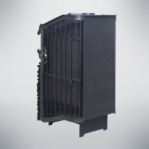 Печь для бани Варвара Терма Каменка мини укороченная глухая дверка