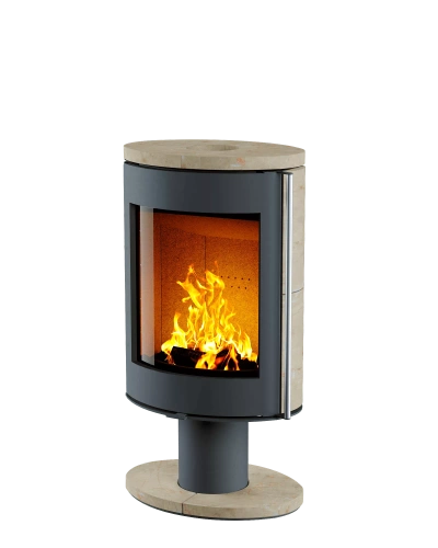 Печь-камин АСТОВ ASTOV ОВАЛ (OVAL)