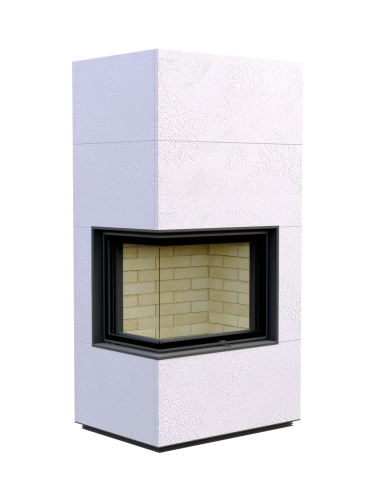 Печь-камин АСТОВ ASTOV АПЛИТ (APLIT) П2С 700 (топка Правая (R)/Левая (L), Трафарет)