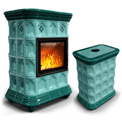 КимрПечь Истра центральный Волна (комплектация: Облицовка для топки МЛ 700)