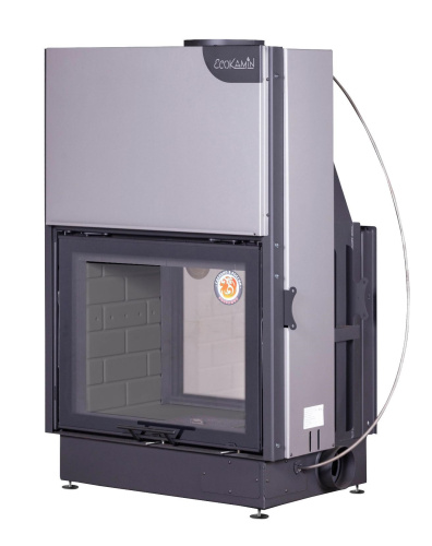 Топка ЭкоКамин Вега 800 TB туннельная черный шамот