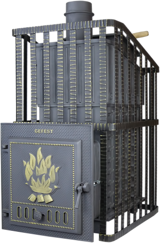 Печь для бани Технолит GFS-ЗК Ураган 25 сетка 