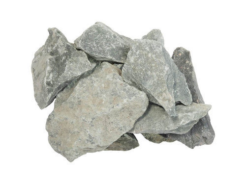 Камень для бань и саун талькохлорит колотый 20 кг