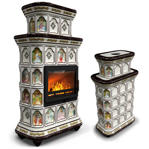 КимрПечь Истра центральный двухъярусный Муха (комплектация: Ладья-600)